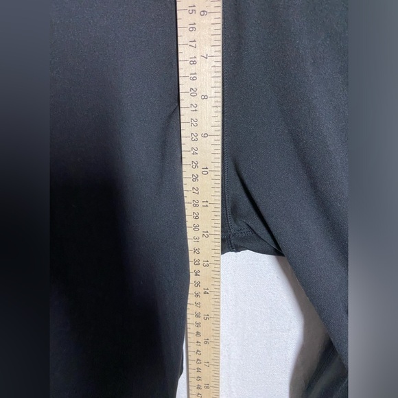 Puma Womens Ruched Fusion Pocket Tight Size Large Black - Picture 4 of 11